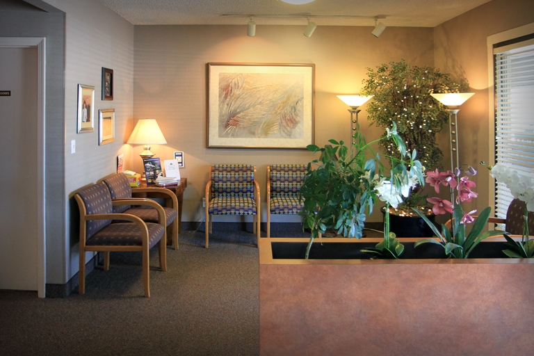 hazel dell dental care office interior