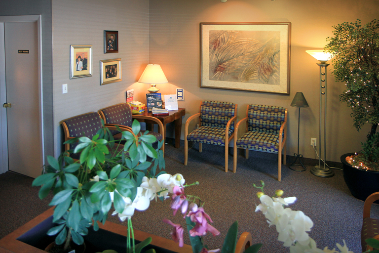 hazel dell dental care office interior